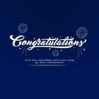 Congratulation